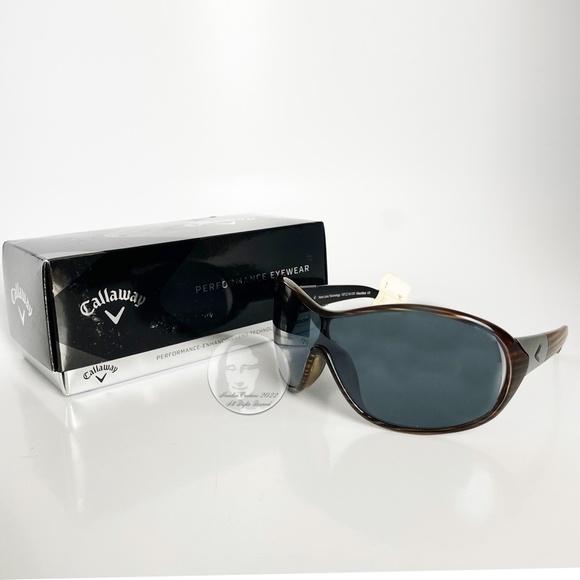Callaway Womens Solaire Solstice Sunglasses Wood Frame Neox Lenses NIB NOS NWT main image 9